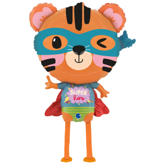 1 Balloon XXL - Pet Walker - Superhero Tiger