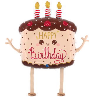 1 Balloon - Pet Walker - Kawaii Cake