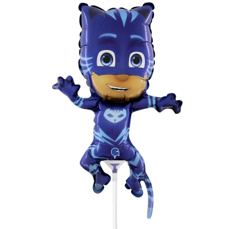 10 Miniballoons Airfilled - PJ Masks - Cat Boy (Unverpackt)