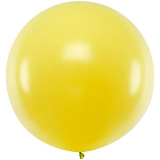 1 Riesenballon - Ø 1m - Gelb