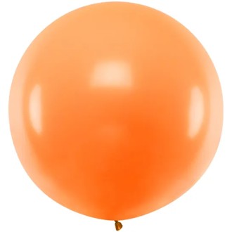 1 Riesenballon - Ø 1m - Orange