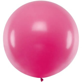 1 Riesenballon - Ø 1m - Pink