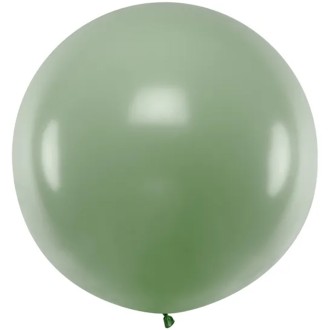 1 Riesenballon - Ø 1m - Pastel Rosemary Green