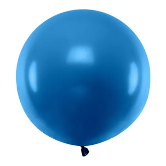 1 Riesenballon - Ø 60cm - Pastell - Navy Blue