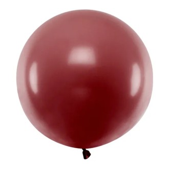 1 Riesenballon - Ø 60cm - Pastell Burgundy