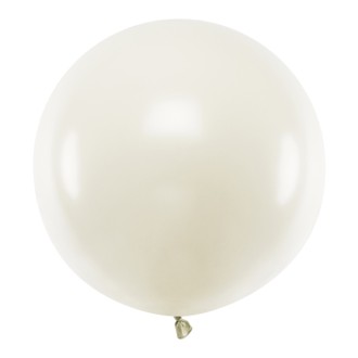 1 Riesenballon - Ø 60cm - Pastell - Light Cream