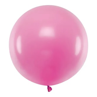 1 Riesenballon - Ø 60cm - Pastell - Pink