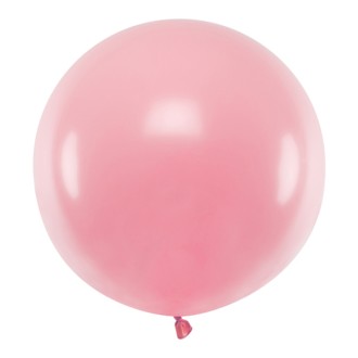 1 Riesenballon - Ø 60cm - Pastell - Baby Pink