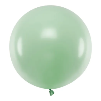 1 Riesenballon - Ø 60cm - Pastell - Pistazie