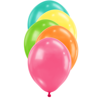 50 Luftballons - Ø30 cm - Tropical Assorted