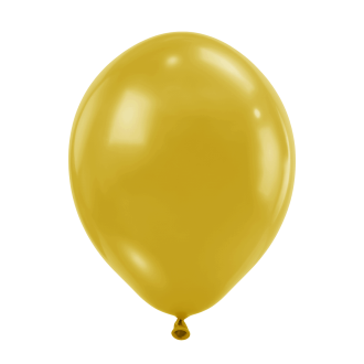 50 Luftballons - Ø30 cm - Mustard