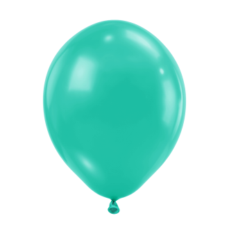 50 Luftballons - Ø30 cm - Caribbean Blue