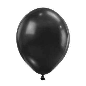 50 Luftballons - Ø30 cm - Black