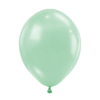 50 Luftballons - Ø30 cm - Pastel Dusk Green Tea