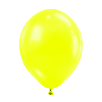 50 Luftballons - Ø30 cm - Neon Yellow