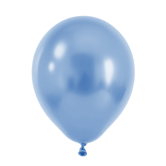 50 Luftballons - Ø30 cm - Pearl Blue