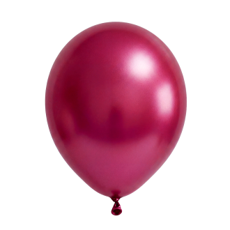 50 Luftballons - Ø30 cm - Metallic Fuchsia