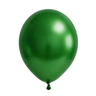 50 Luftballons - Ø30 cm - Metallic Green