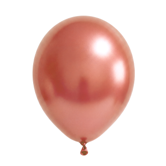 50 Luftballons - Ø30 cm - Metallic Rose Gold