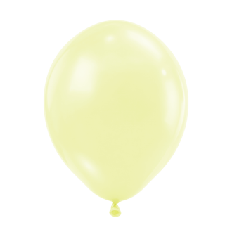 50 Luftballons - Ø30 cm - Pastel Matte Yellow