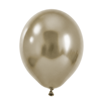 50 Luftballons - Ø30 cm - Silk Gold Dust