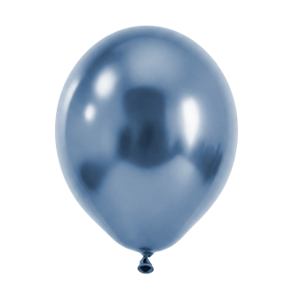 50 Luftballons - Ø30 cm - Reflex - Blue