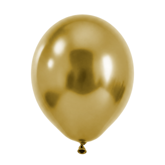 50 Luftballons - Ø30 cm - Reflex - Gold