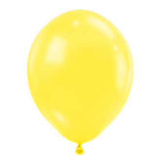 25 Luftballons - Ø46 cm - Yellow
