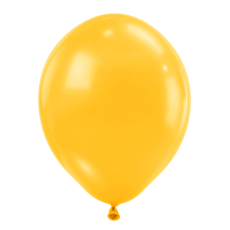 25 Luftballons - Ø46 cm - Honey Yellow