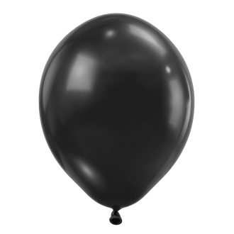 25 Luftballons - Ø46 cm - Black