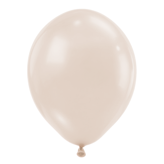 25 Luftballons - Ø46 cm - Pastel Dusk Cream