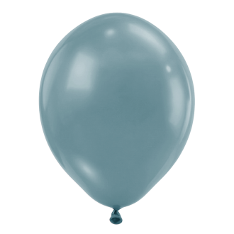 25 Luftballons - Ø46 cm - Pastel Dusk Blue