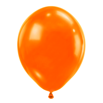 25 Luftballons - Ø46 cm - Neon Orange