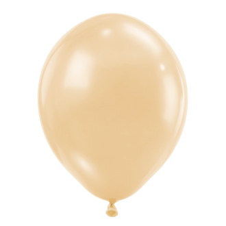 25 Luftballons - Ø46 cm - Pastel Matte Nude