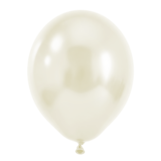 15 Luftballons - Ø46 cm - Silk Oyster White