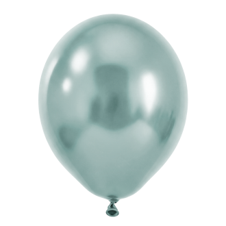 15 Luftballons - Ø46 cm - Silk Cool Mint