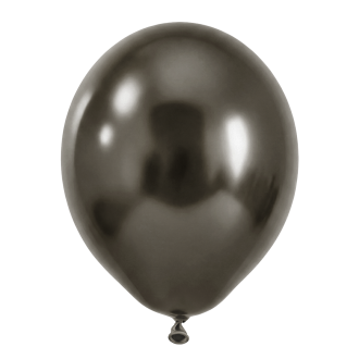 15 Luftballons - Ø46 cm - Silk Midnight Grey