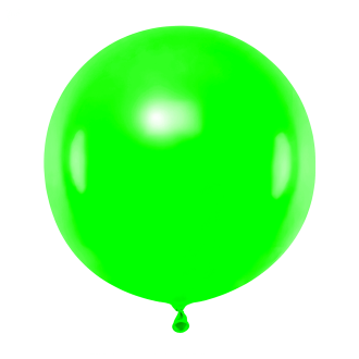 3 Luftballons - Ø61 cm - Neon Green