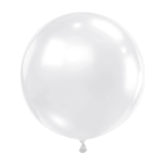 3 Luftballons - Ø61 cm - Pearl White