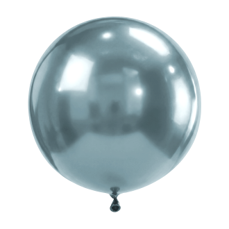 3 Luftballons - Ø61 cm - Silk Arctic Blue