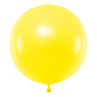 2 Luftballons - Ø91 cm - Yellow