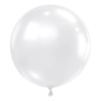 2 Luftballons - Ø91 cm - Pearl White