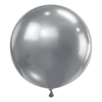 2 Luftballons - Ø91 cm - Pearl Silver