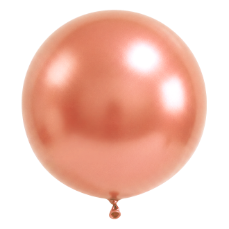 2 Luftballons - Ø91 cm - Metallic Rose Gold