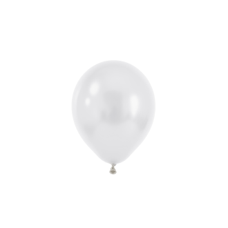 50 Luftballons - Ø12 cm - Pearl White