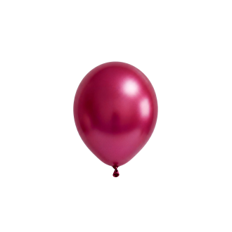 50 Luftballons - Ø12 cm - Metallic Fuchsia