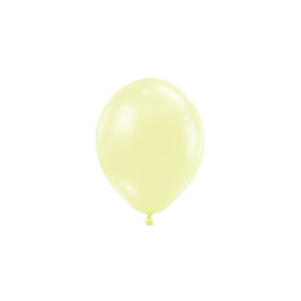 50 Luftballons - Ø12 cm - Pastel Matte Yellow