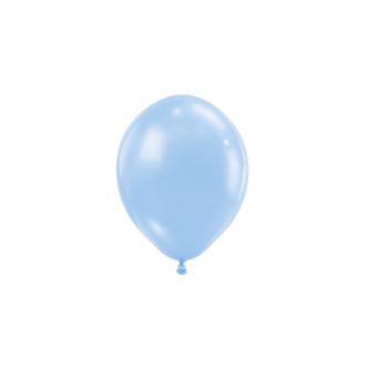 50 Luftballons - Ø12 cm - Pastel Matte Blue