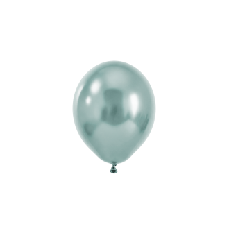 50 Luftballons - Ø12 cm - Silk Cool Mint