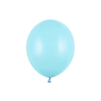 100 Luftballons - Ø 23cm - Pastell Light Blue